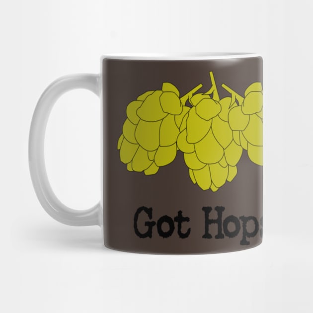 Beer Hops T-shirt by jorgemonteon1